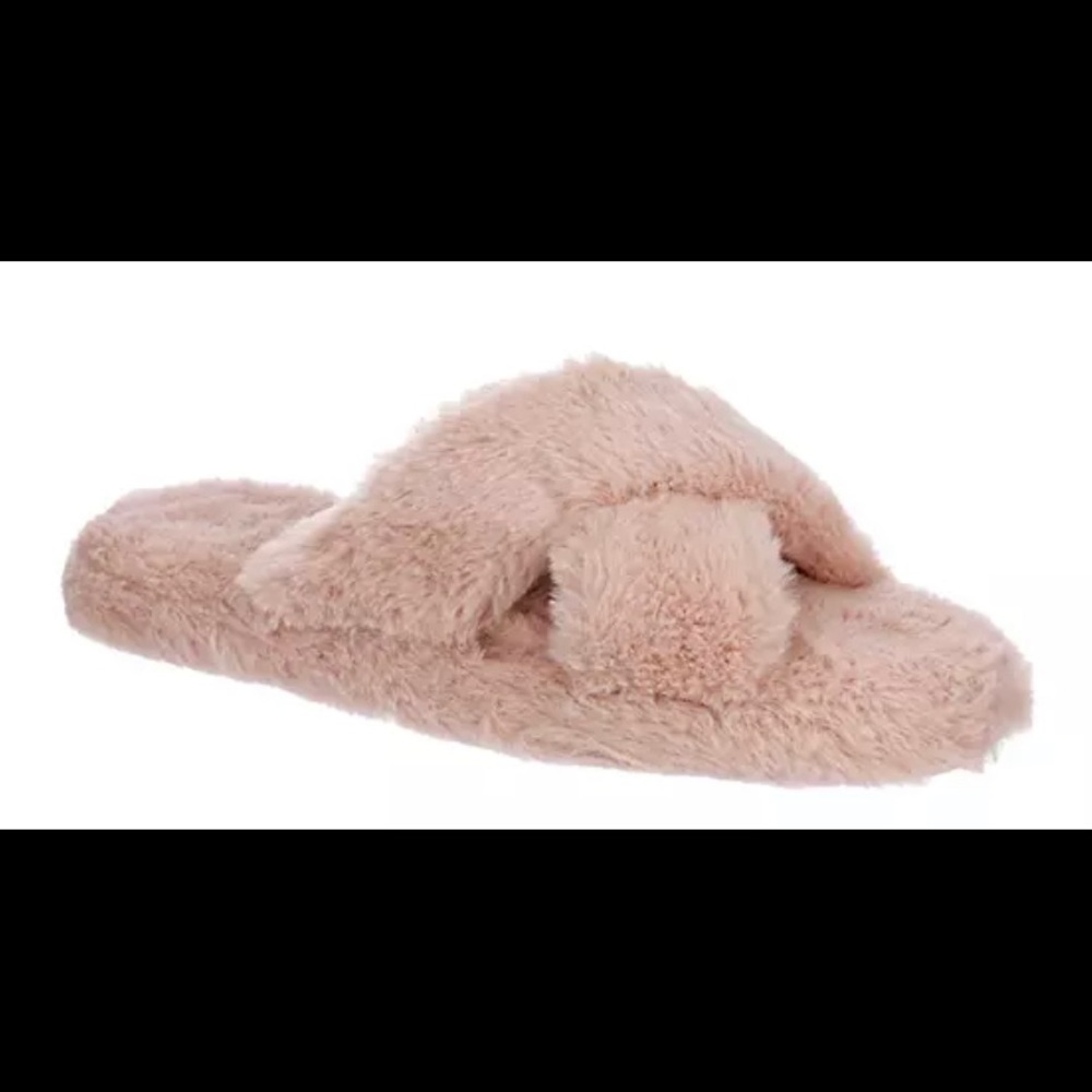 BEARPAW WOMENS BRIELLE SLIPPER PALE PINK XL 11/12